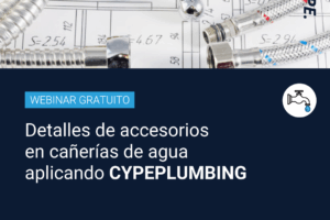 IG FEED 1217 Detalles de accesorios en cañerías de agua aplicando CYPEPLUMBING