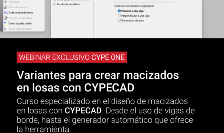 EXCLUSIVO USUARIOS CYPE ONE: «Variantes para crear macizados en losas con CYPECAD»